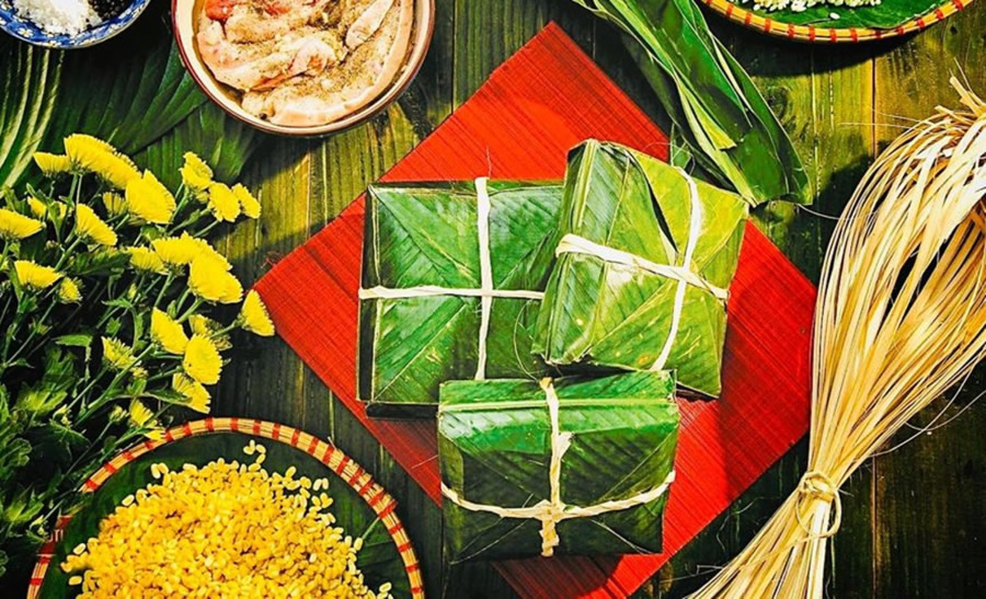 Mua bán bánh chưng Tết ngon tại TP Vinh Nghệ An