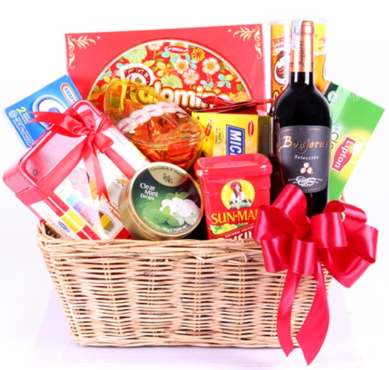 Cung cấp giỏ quà Tết 2016